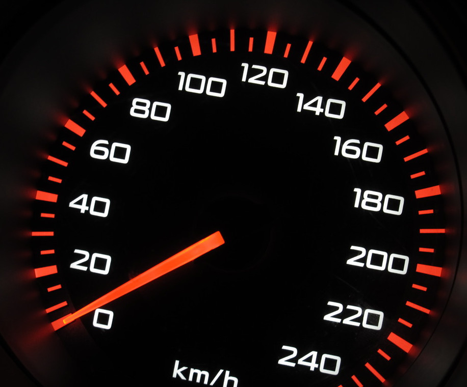 A speedometer, Published as part of: How To Supercharge Your Social Media Strategies Without Spending a Fortune
