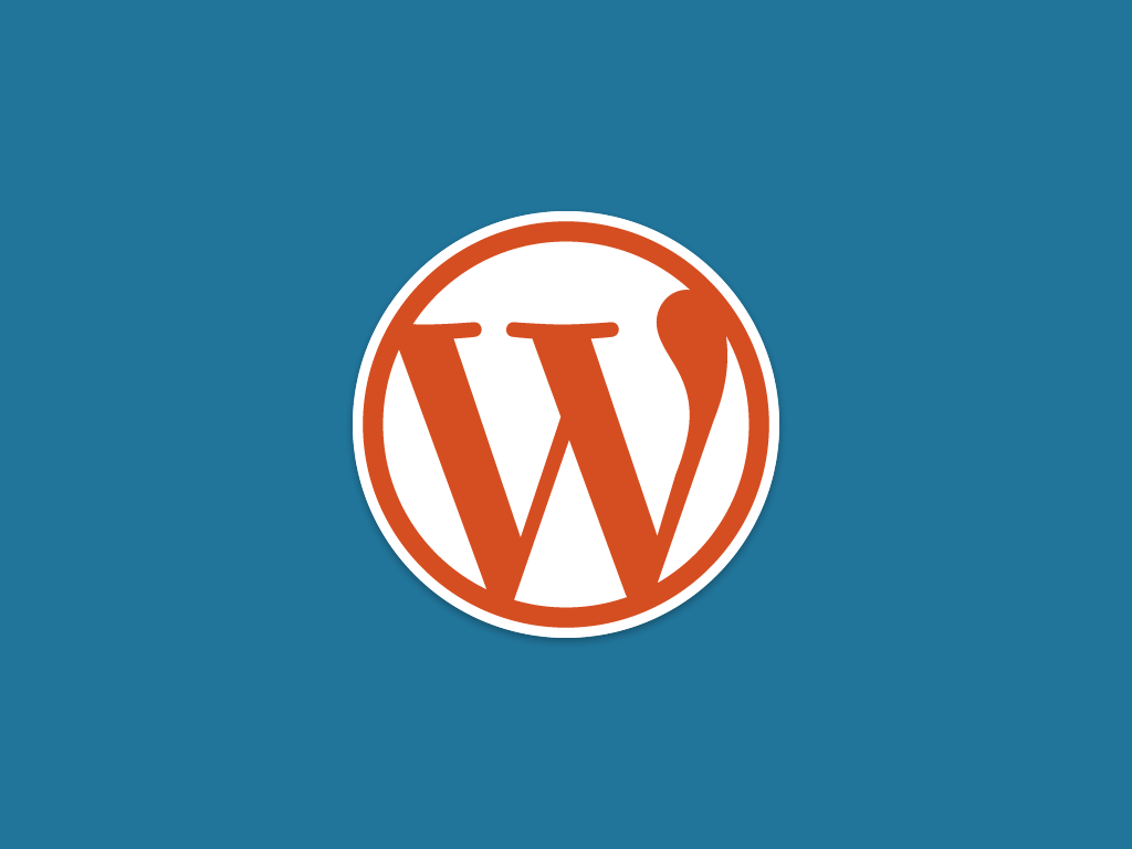 The WordPress Logo, Published as part of "Top UX Tools of the Trade: Prototyping, Usability, and Content Management," "7 Best Free WordPress Themes for Small Businesses," and "Complete Guide to Launching a WordPress Site: Part 1 (Setup)"